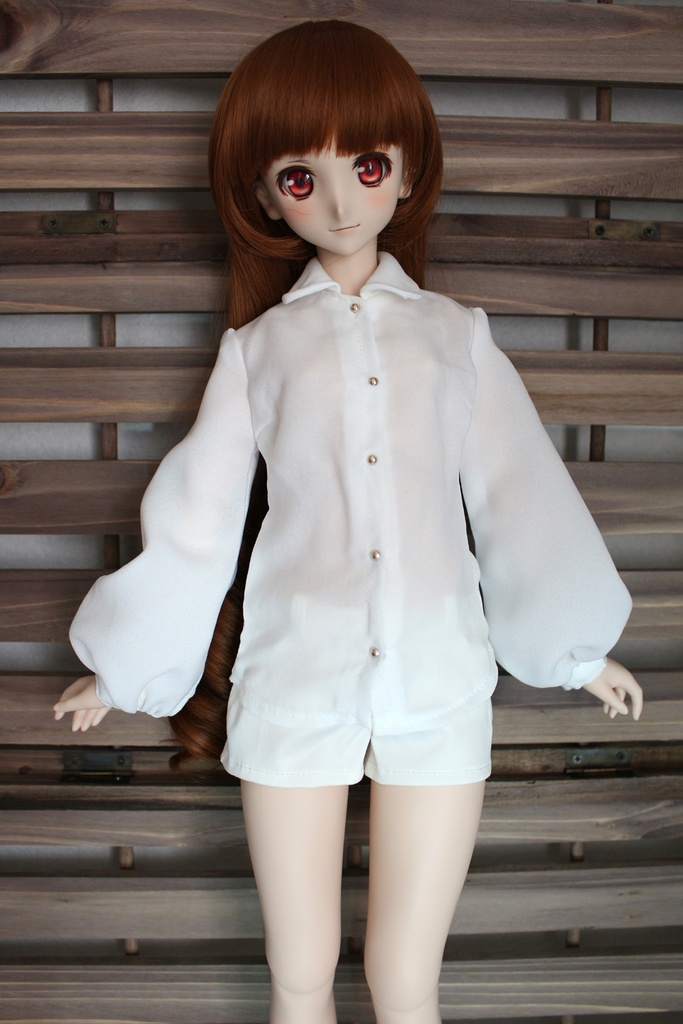 1/3サイズ:パフスリーブシャツ