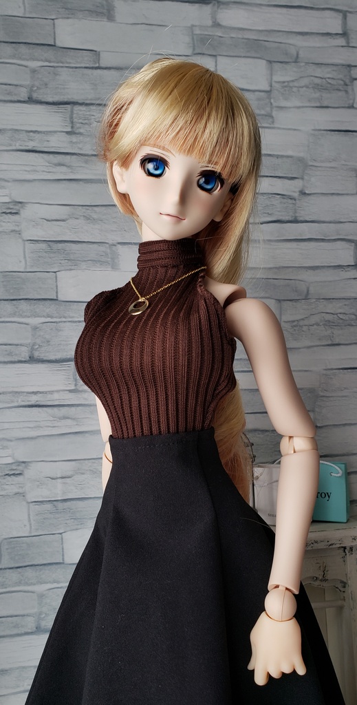 1/3サイズ:ホルターネックキャミソール