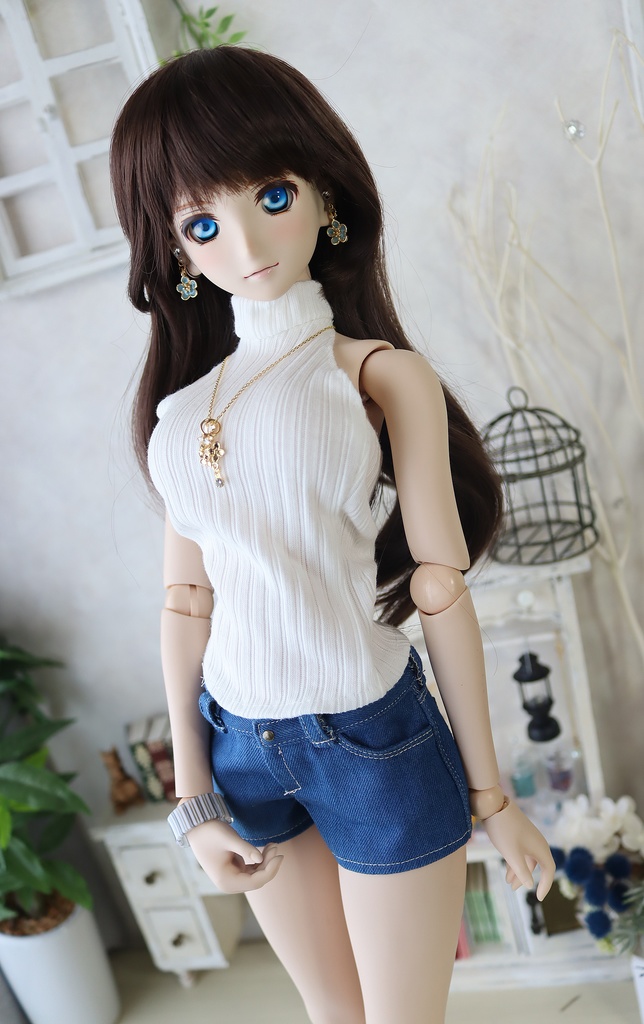 1/3サイズ:ホルターネックキャミソール