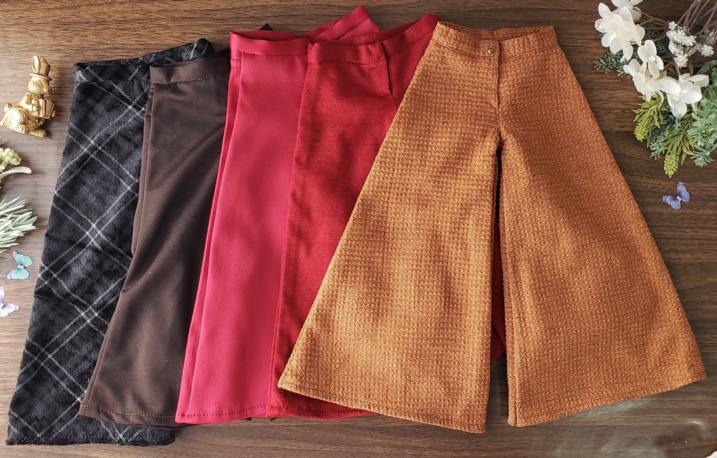 1/3·DD·DDSサイズ:ガウチョパンツ