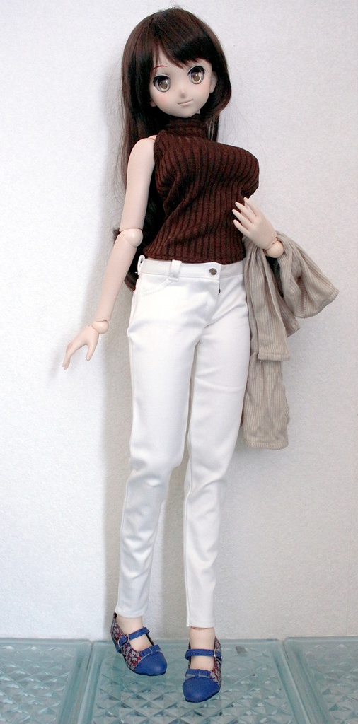 5月新作 試作品 Dddy対応 こだわりスキニーパンツ 60cm級ドール服 Gemini Booth