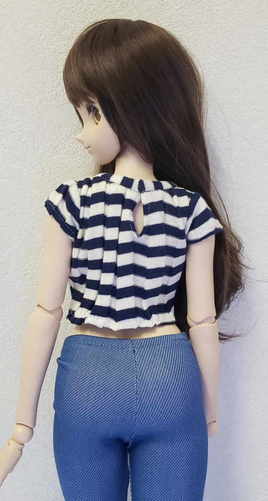 1/3サイズ:ショート丈Tシャツ