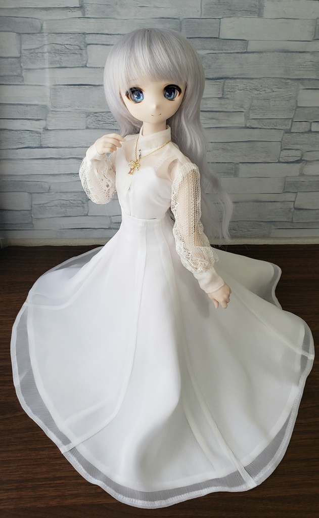 1/4サイズ:フレアロングスカート