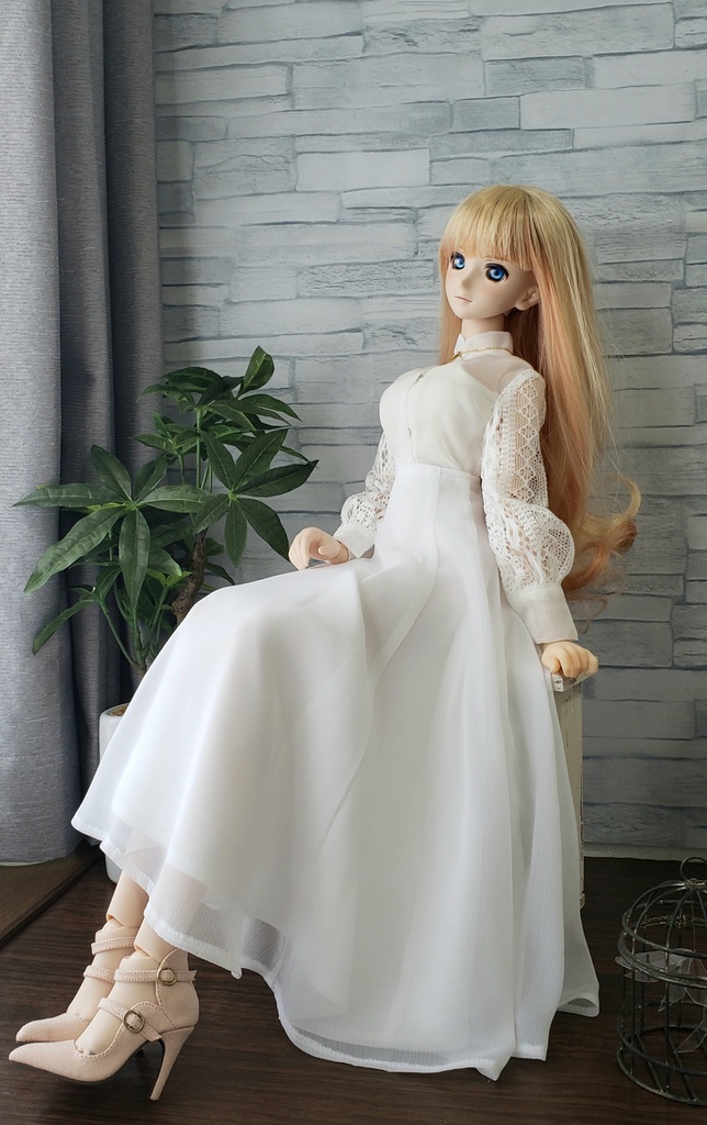 1/3サイズ:フレアロングスカート