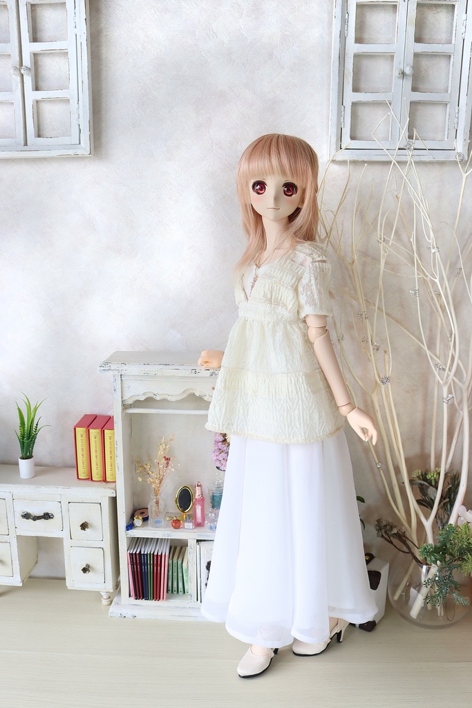 1/3サイズ:フレアロングスカート