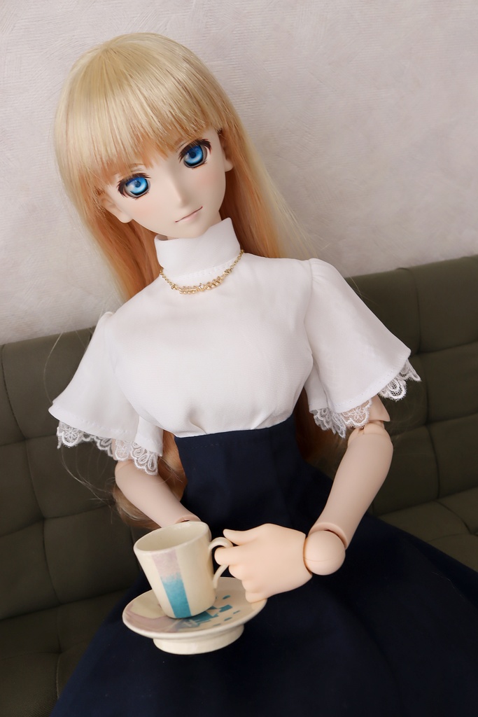 1/3ｻｲｽﾞ:スタンドカラーシャツ