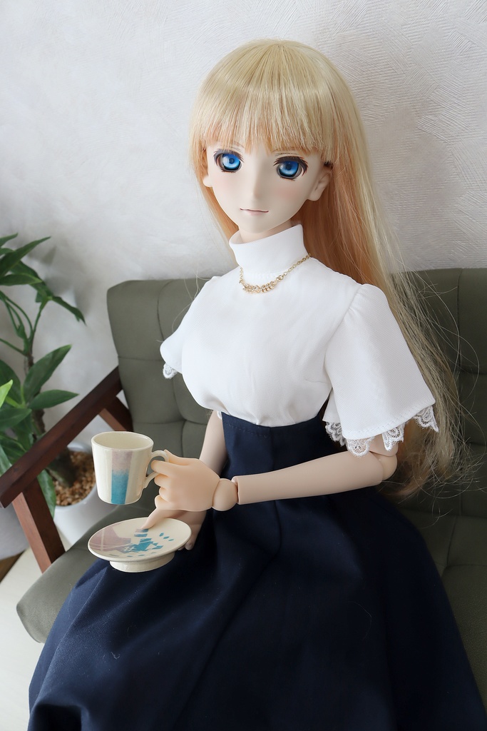 1/3ｻｲｽﾞ:スタンドカラーシャツ