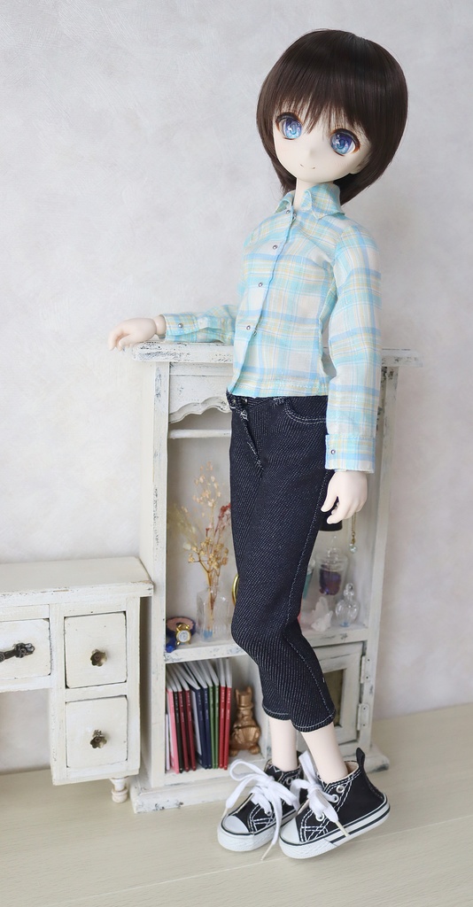 1/4サイズ:スキニーパンツ