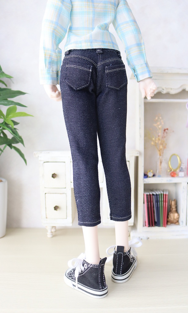 1/4サイズ:スキニーパンツ