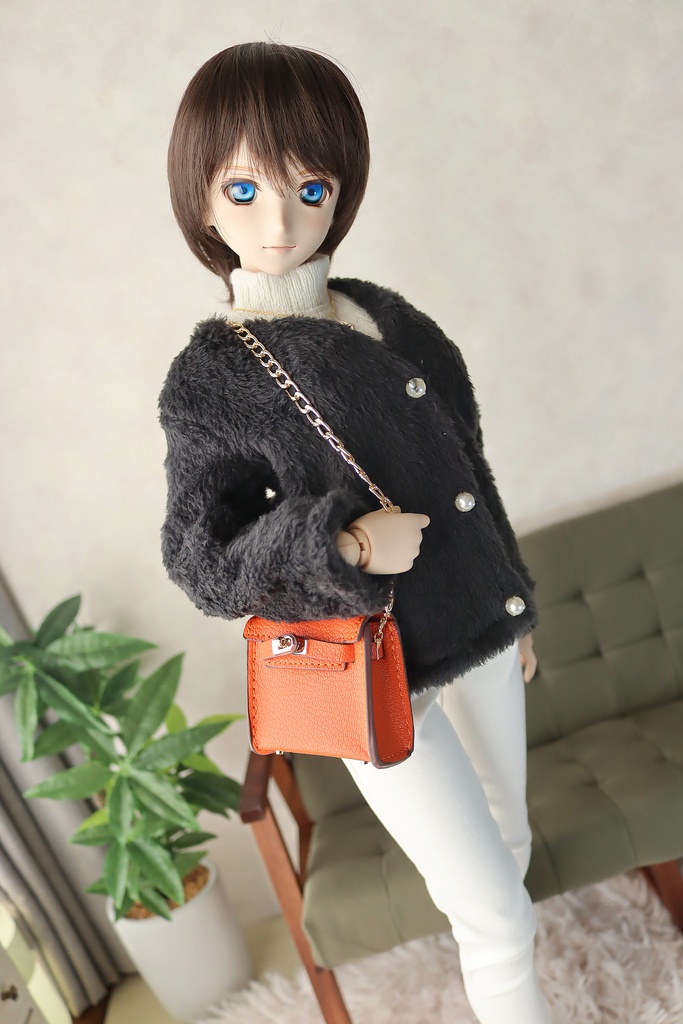 1/3サイズ:もこもこカーデ