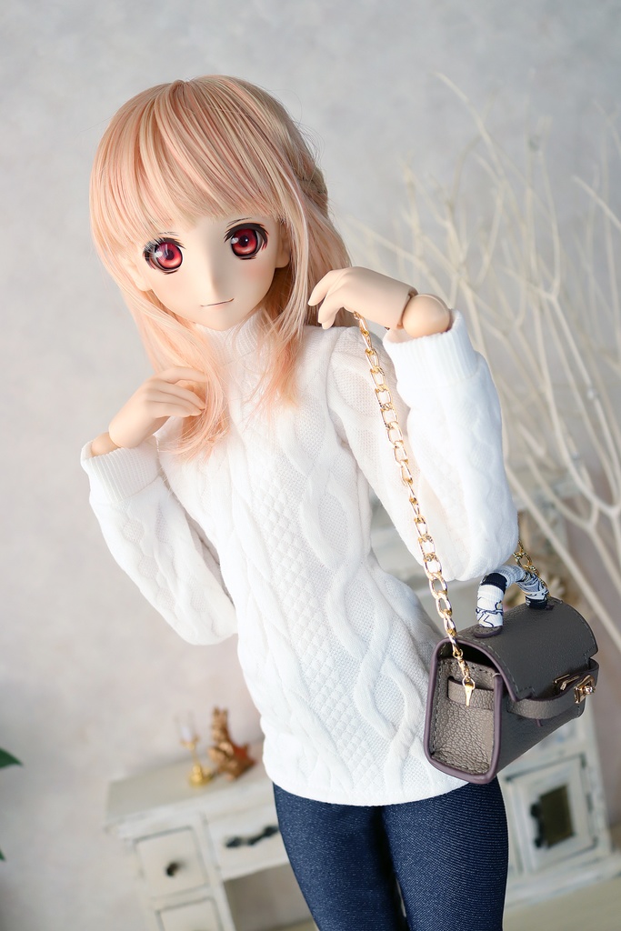 1/3サイズ:タートルネックセーター