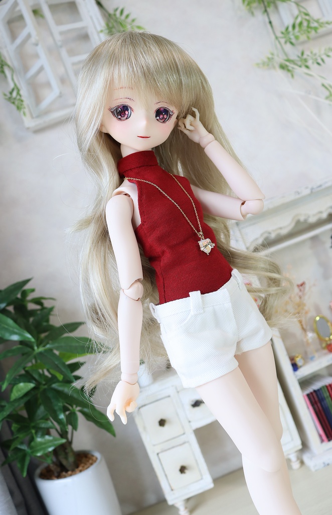 1/4サイズ:ホルターネックキャミソール