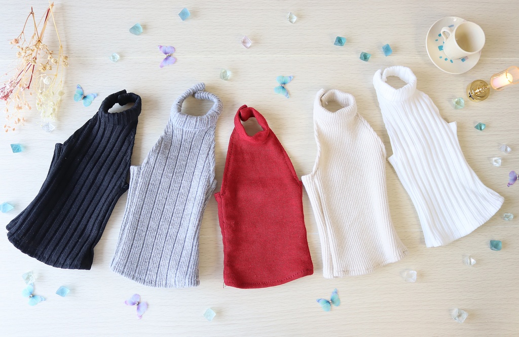 1/4サイズ:ホルターネックキャミソール