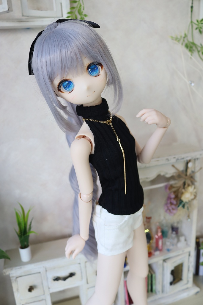 1/4サイズ:ホルターネックキャミソール