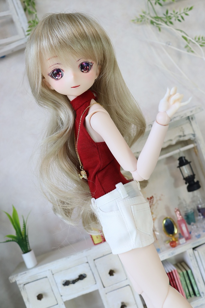 1/4サイズ:ホルターネックキャミソール