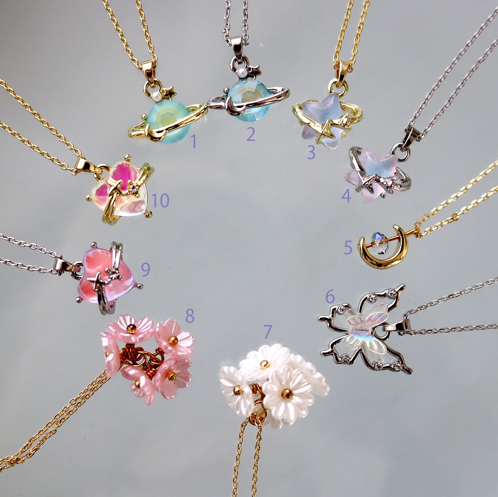 ドールサイズ小物:ネックレス(¥900)