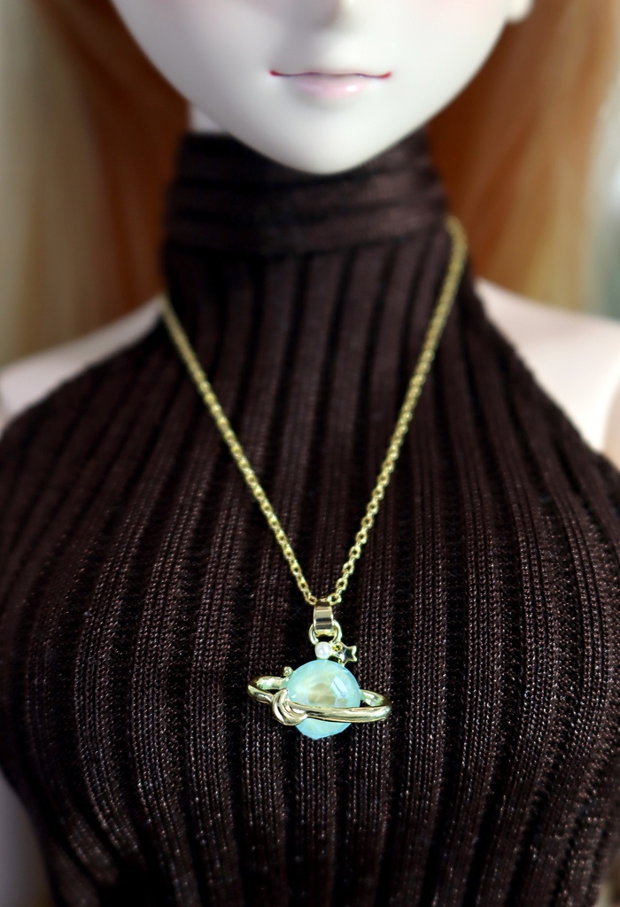 ドールサイズ小物:ネックレス(¥900)