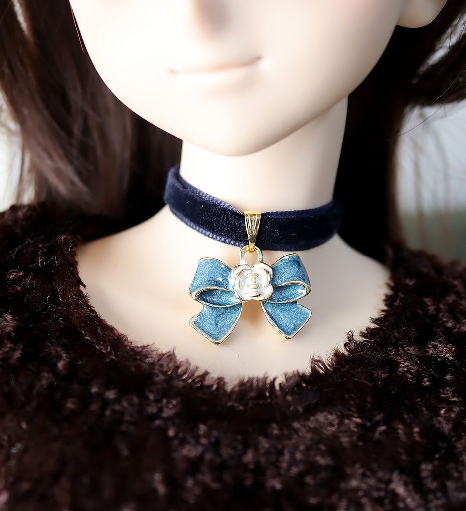 ★NEW★ドールサイズ小物:ネックレス(¥900)