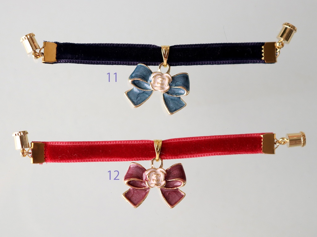 ★NEW★ドールサイズ小物:ネックレス(¥900)