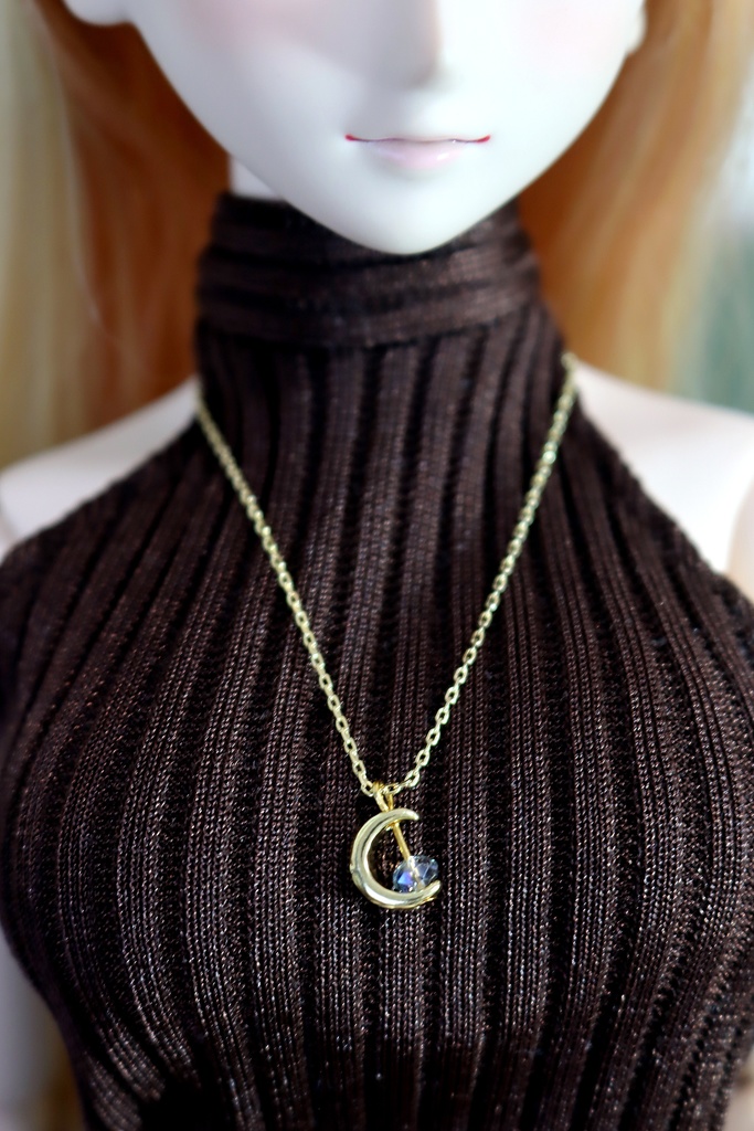 ドールサイズ小物:ネックレス(¥900)