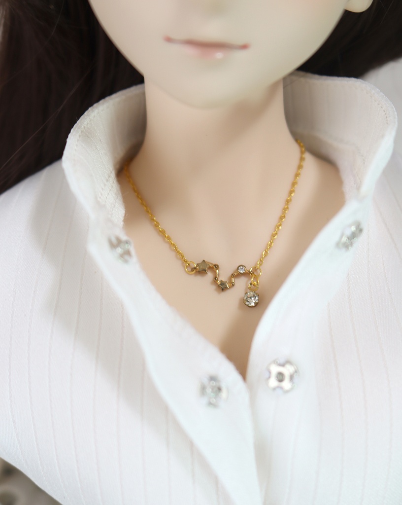 ドールサイズ小物:ネックレス(¥900)