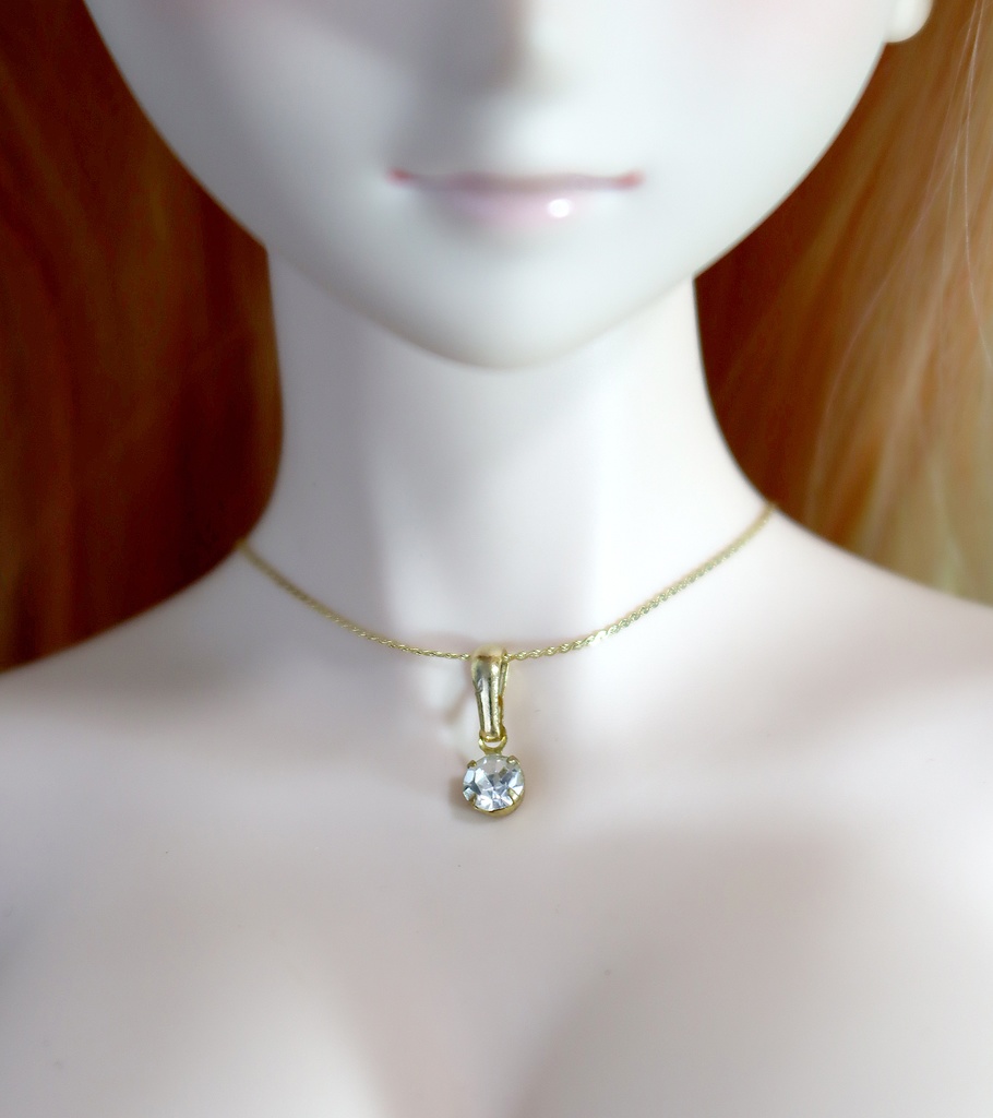 ドールサイズ小物:ネックレス(¥600)