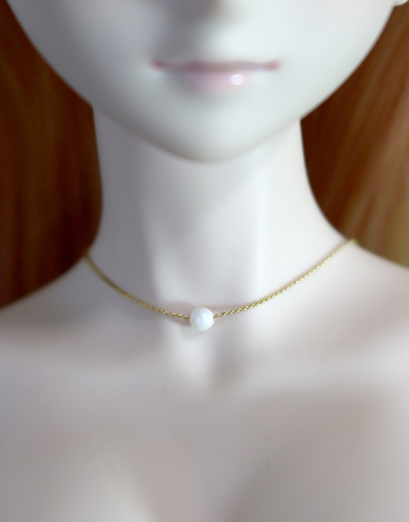 ドールサイズ小物:ネックレス(¥600)