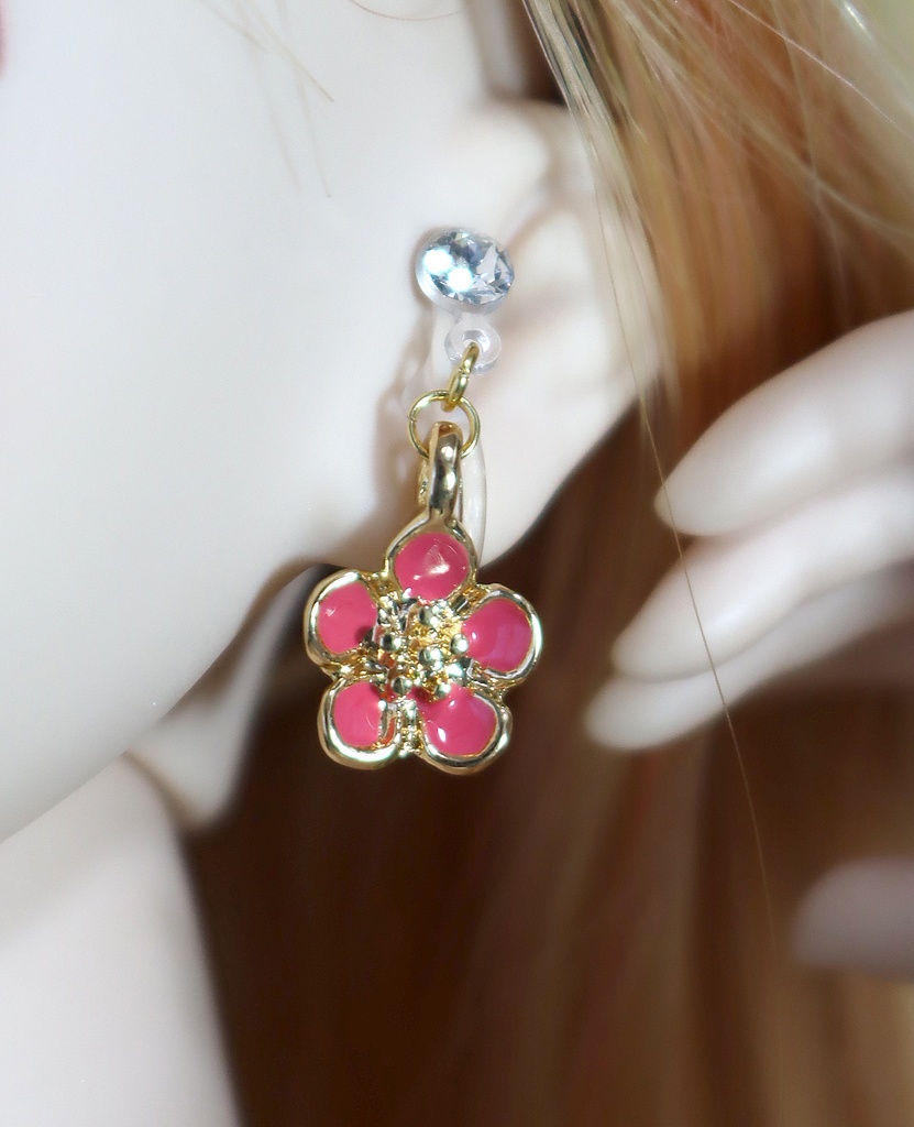 ドールサイズ小物:イヤリング