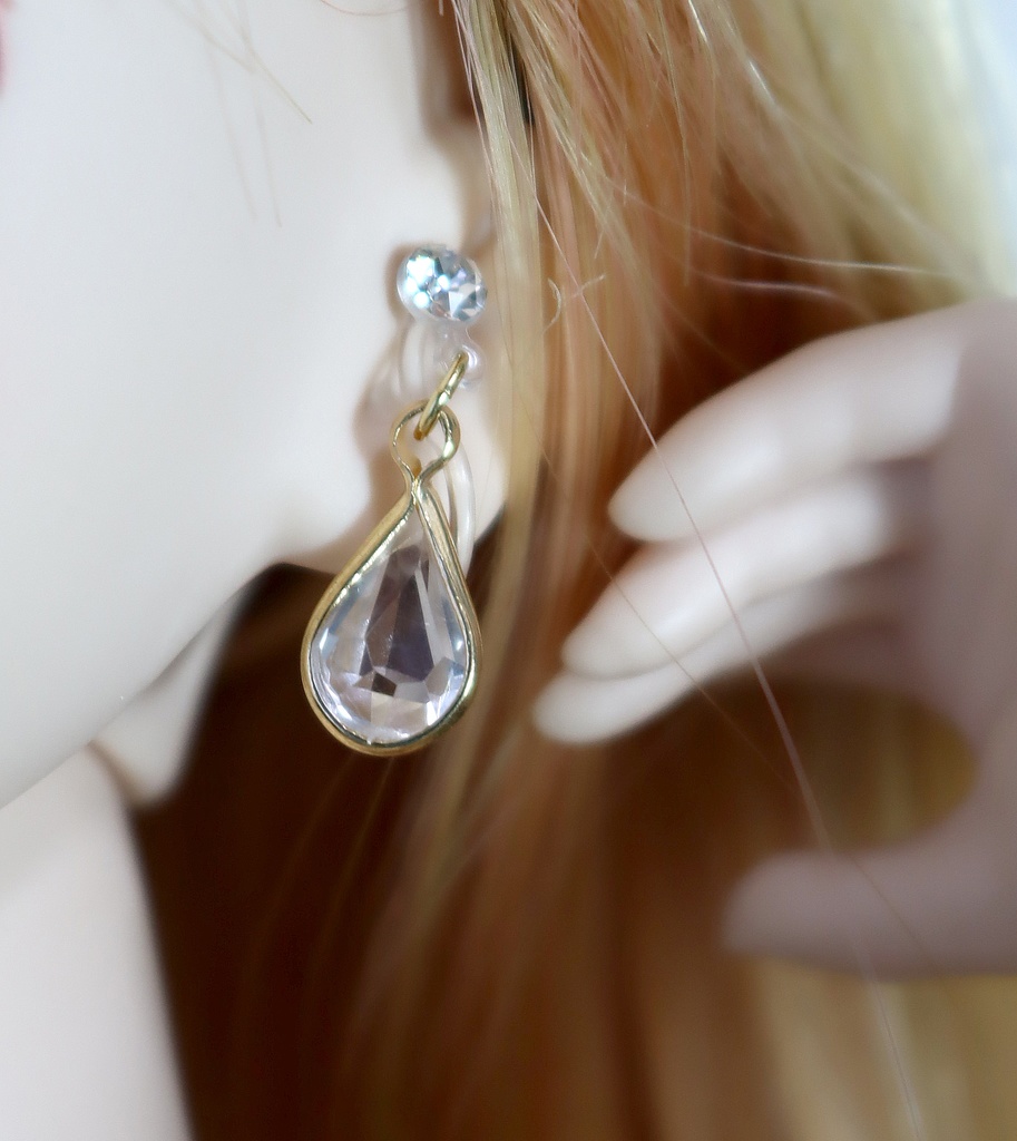 ドールサイズ小物:イヤリング