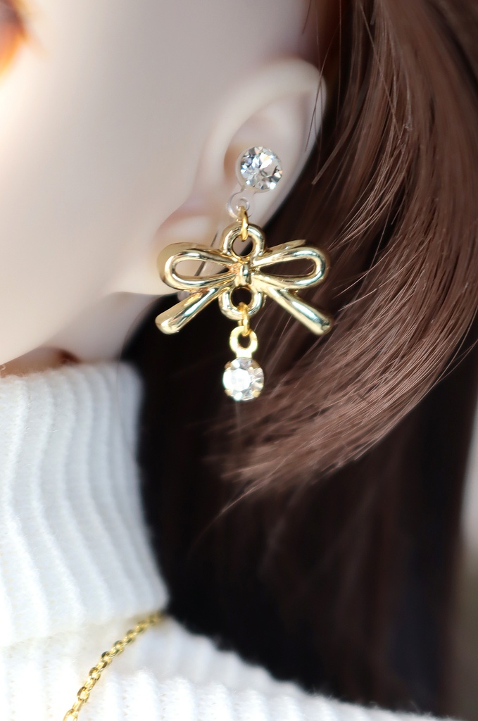 ★NEW★ドールサイズ小物:イヤリング