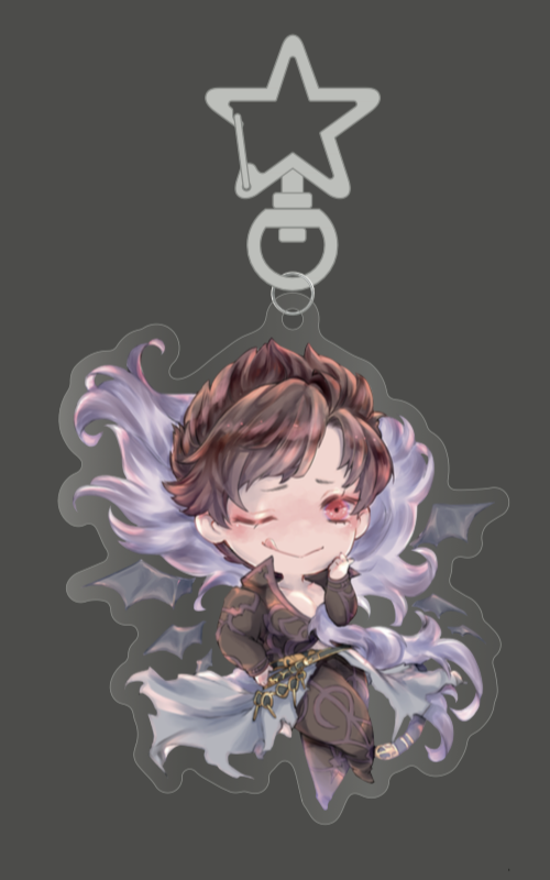 gbf ベリアルアクリルキーホルダー