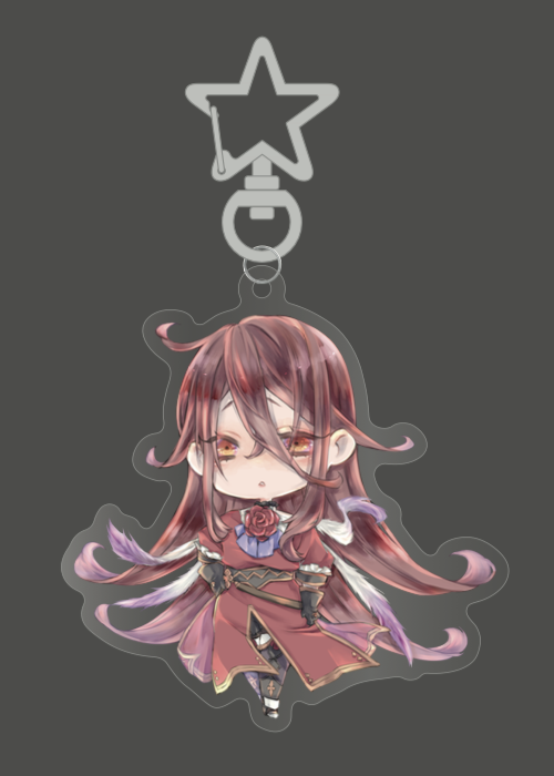 gbf ベンジャミンアクリルキーホルダー