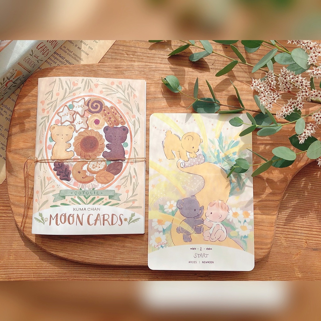 KUMACHAN MOON CARDS(BOOTH限定作家直販価格)