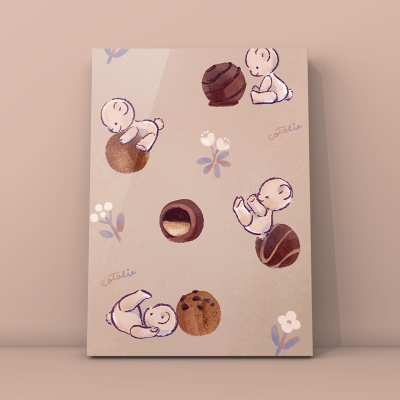 A4デザインペーパー(単品3枚入り)