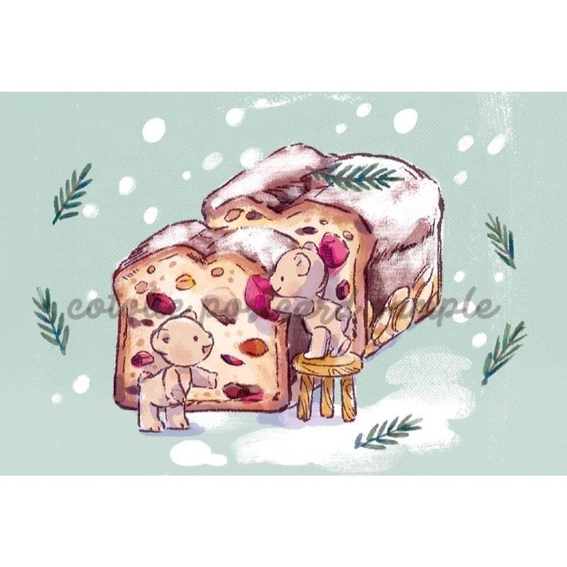 くまちゃんのポストカード