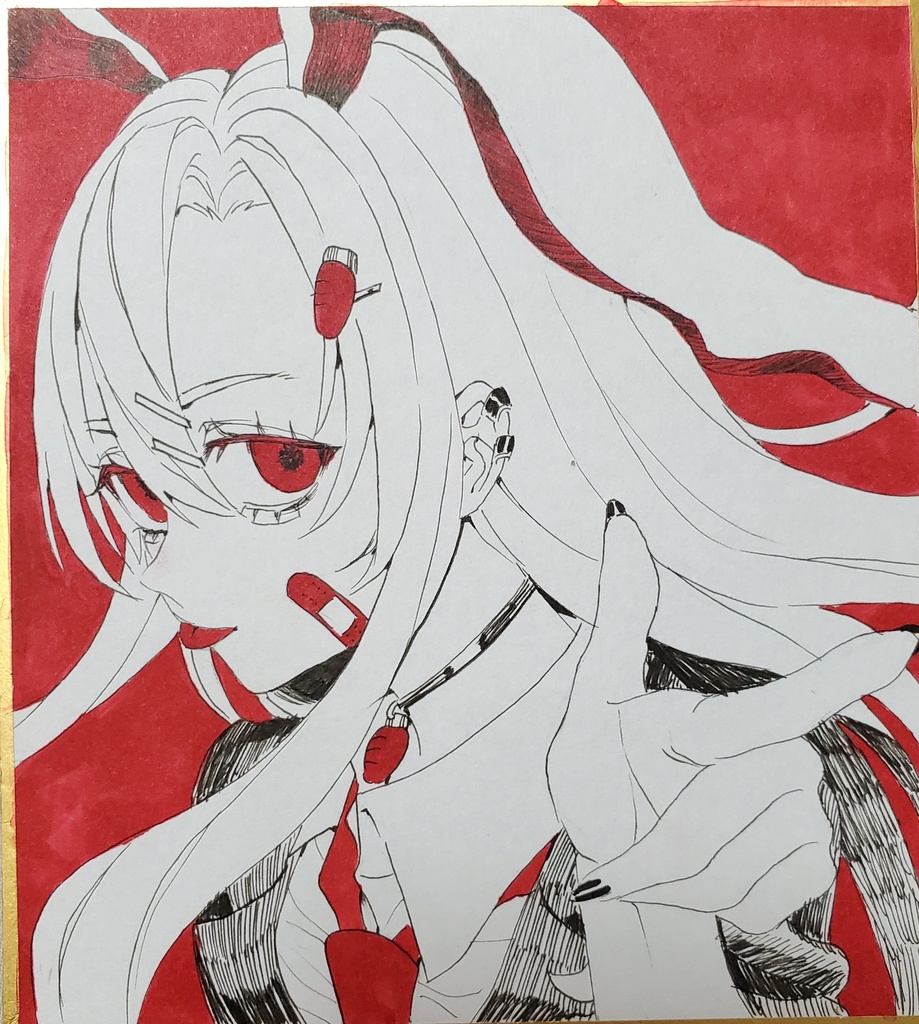 うどんげ色紙