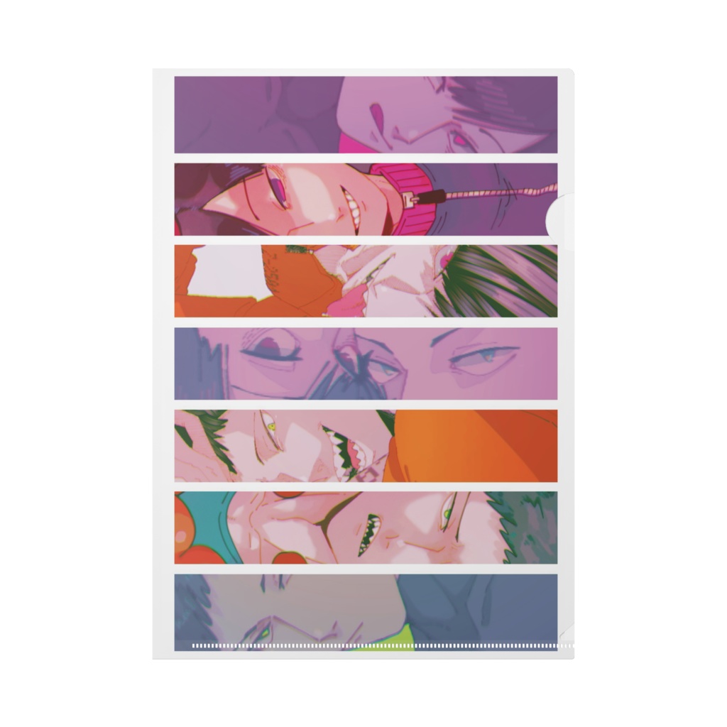 双子 クリアファイル