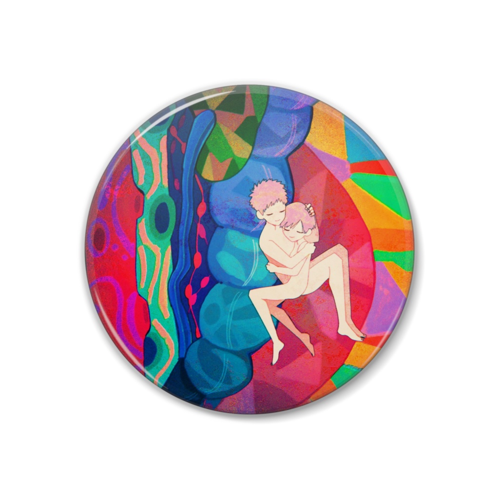 いっしょ 缶バッジ