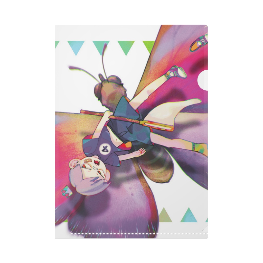 とらわれてる クリアファイル