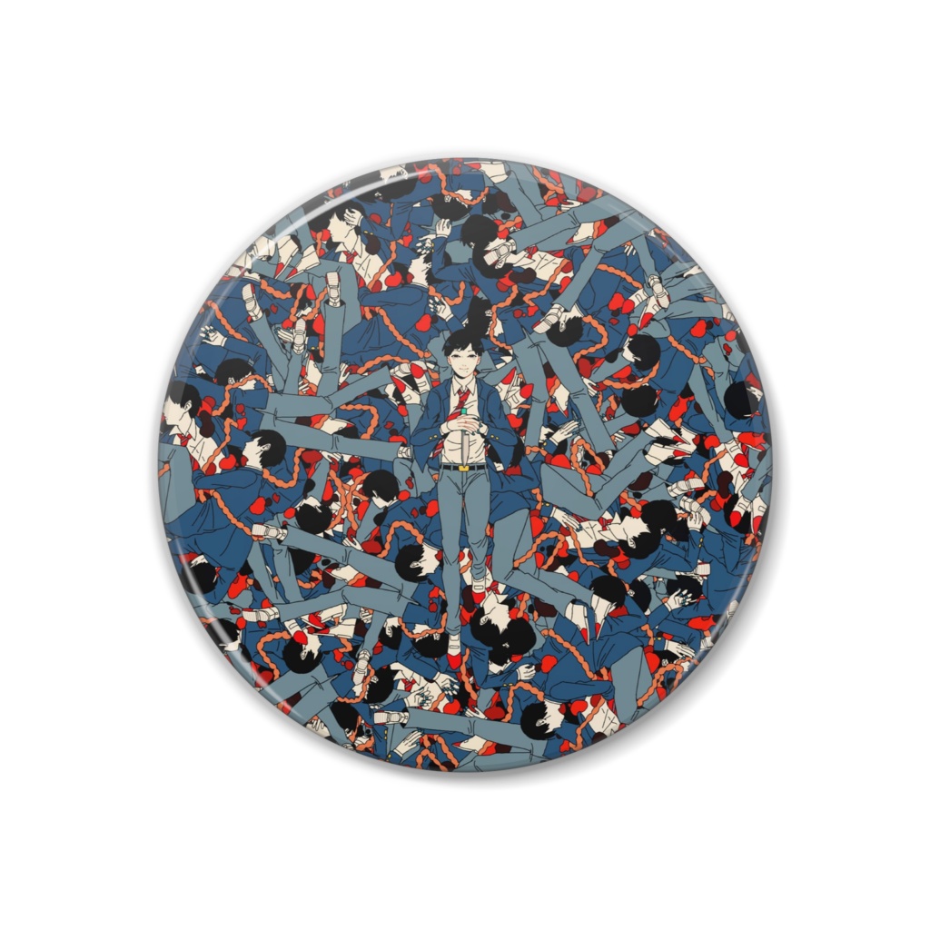 いっぱい 缶バッジ