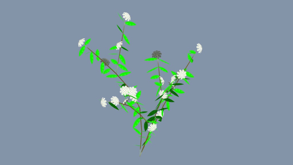 植物3Dモデルセット(fbx形式)