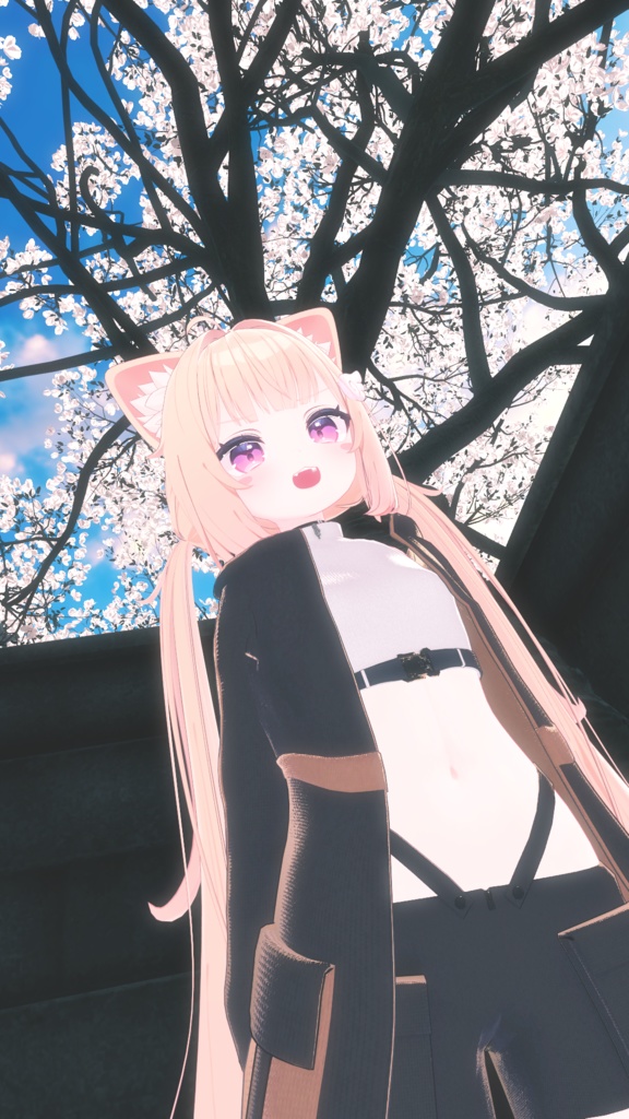 【ショコラ、ライム、シフォン対応】衣装3Dモデル『UrbanFox』