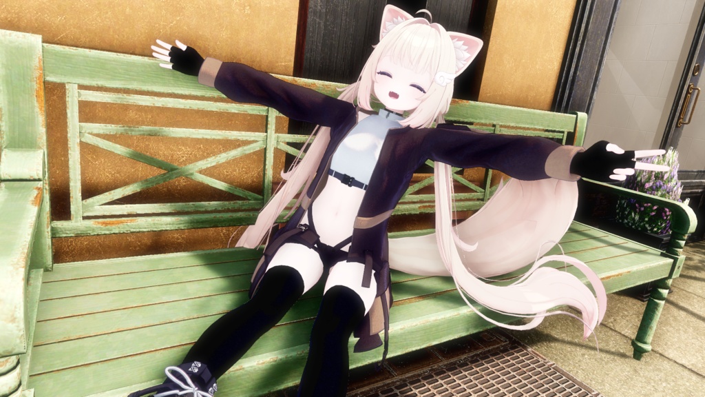 【ショコラ、ライム、シフォン対応】衣装3Dモデル『UrbanFox』