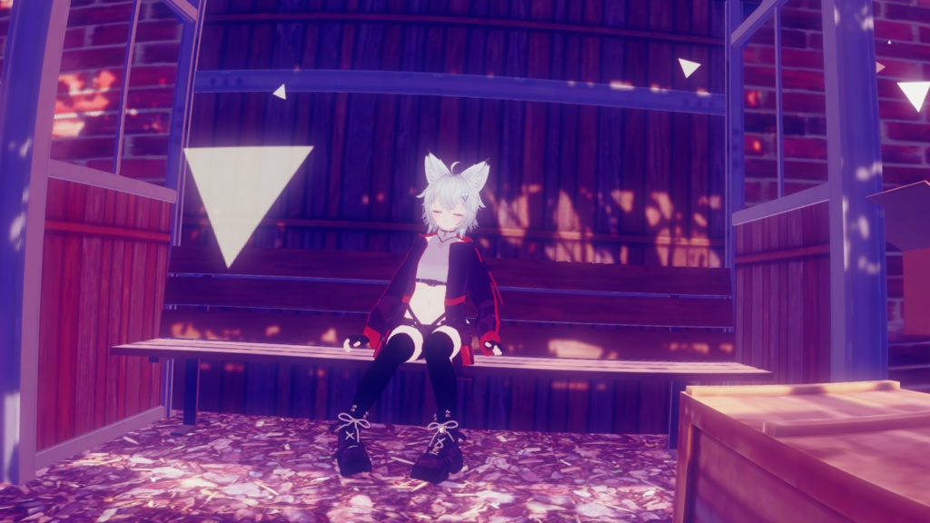 【ショコラ、ライム、シフォン対応】衣装3Dモデル『UrbanFox』