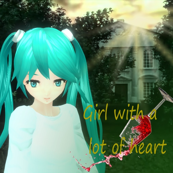Girl with a lot of heart