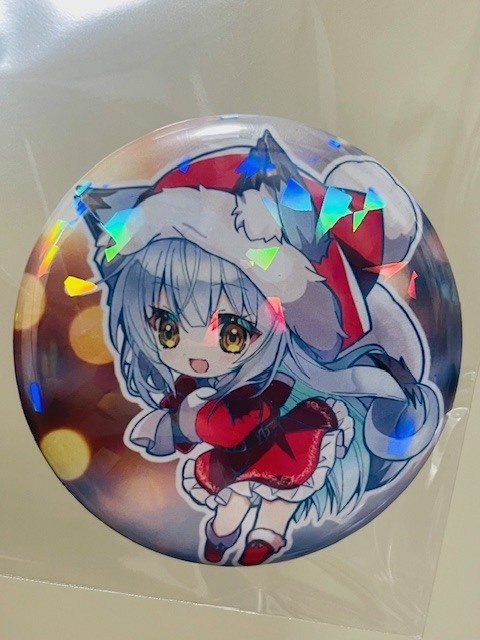 クリスマス缶バッジ58mm 3点お纏めセット(ホログラム柄4種・ノーマルタイプから選べるタイプ)