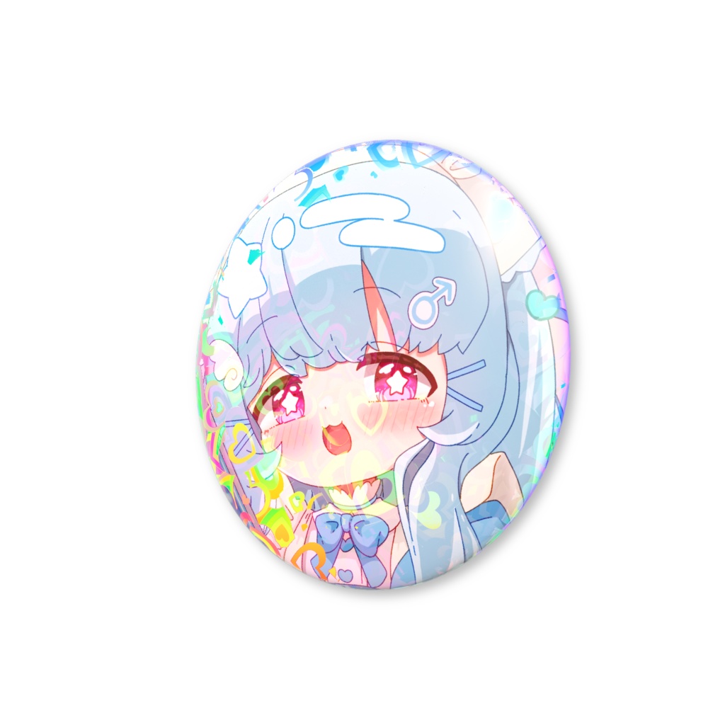 はまちくん新衣装缶バッジ