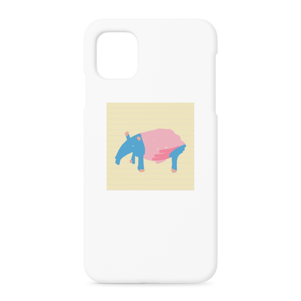 マレーバク iPhoneケース