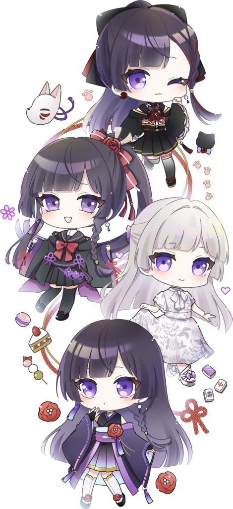 アクキー(衣装まとめ)