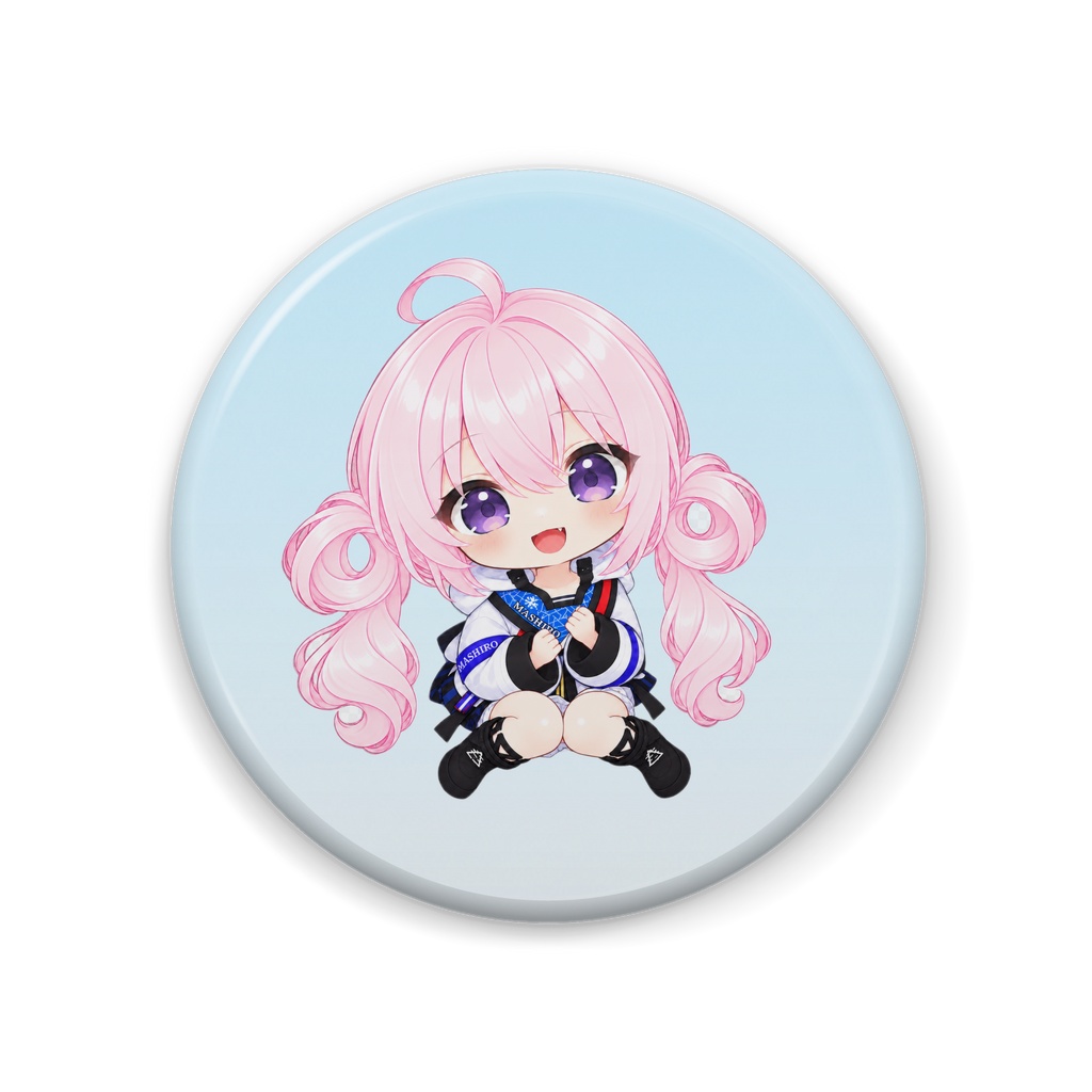 氷桜莉ましろ 缶バッチ